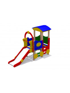 Горка-беседка "Паровоз"