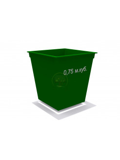 Контейнер ТБО 0,75 м3